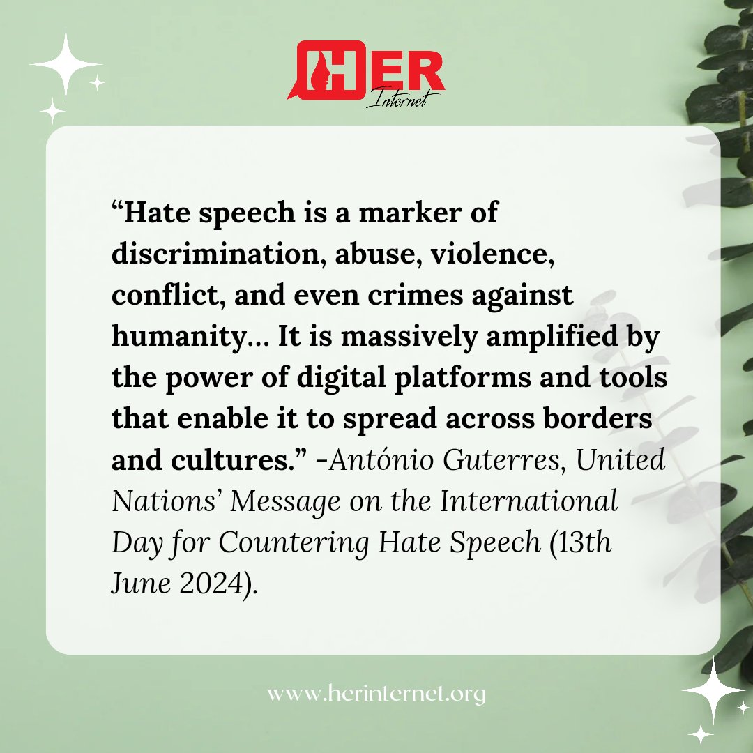 HER Internet tweet media
