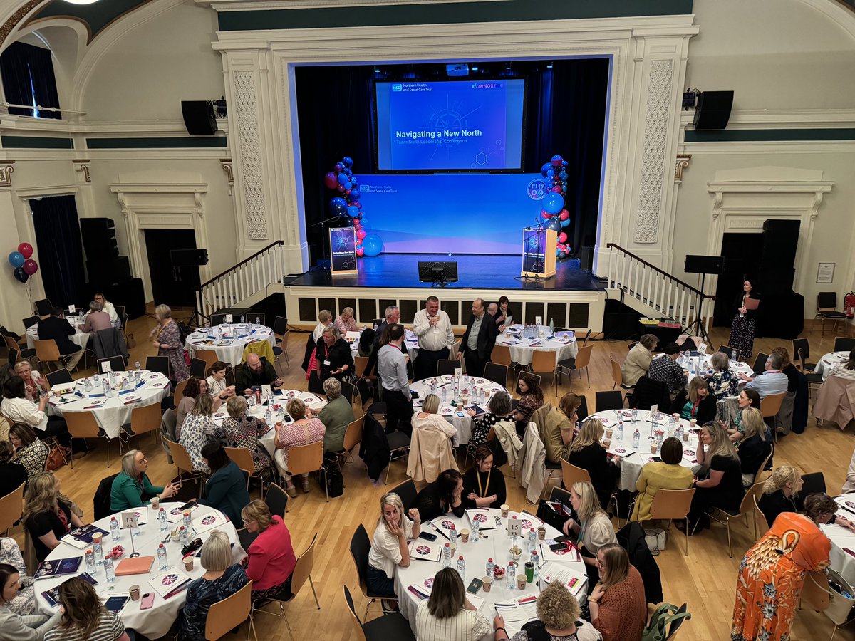 Looking forward to an inspiring day at our #teamNORTH🧭 Leadership Conference. 

Great atmosphere in the room as we get together to ‘navigate a new North’.