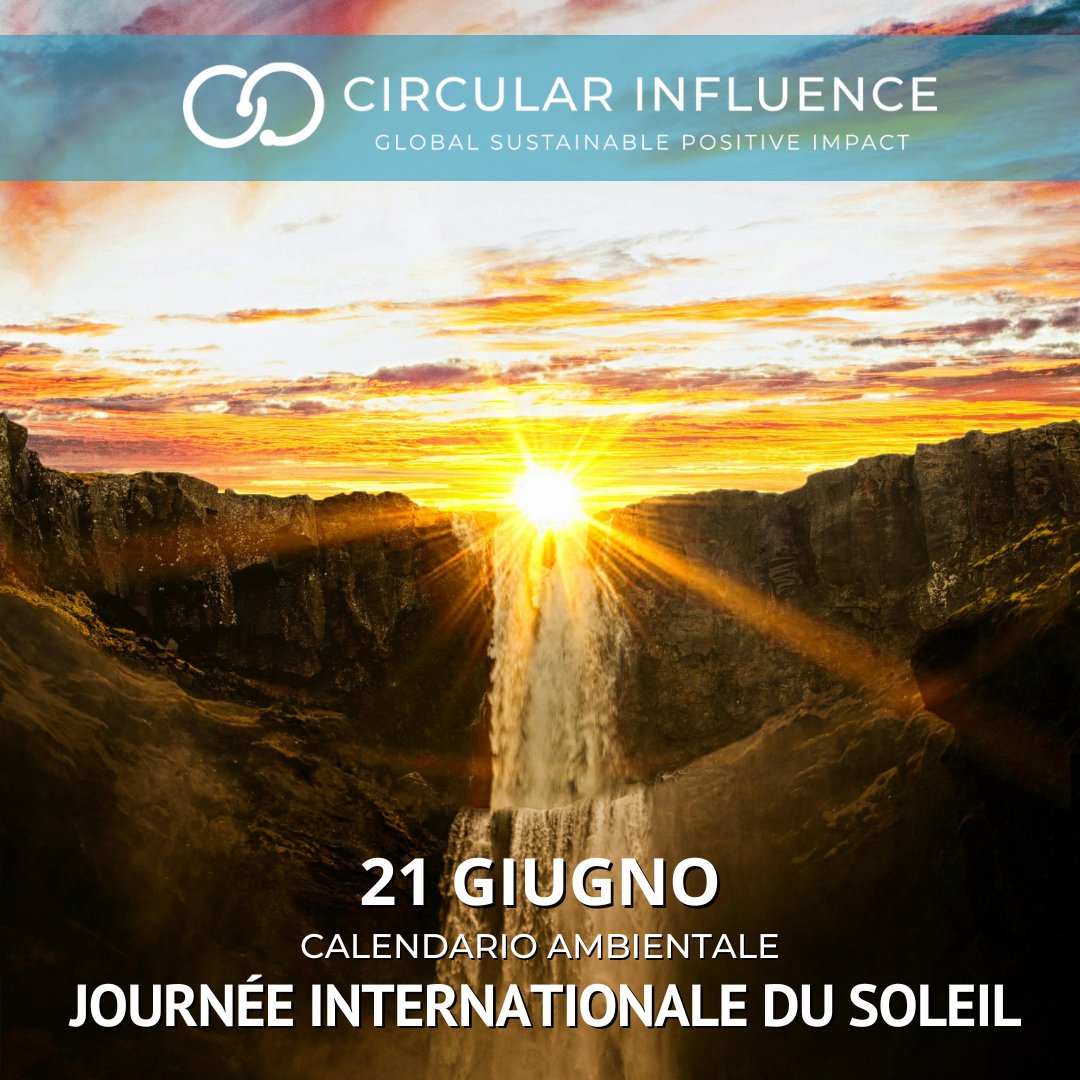 CircularInfluen's tweet image. The sun&apos;s energy, or photovoltaic energy, has been and will always be essential for our economic and social development, which is why the solstices and equinoxes are traditionally celebrated in all cultures as a symbol of the earth&apos;s fertility. 🔥

#health #sun #sustainableliving