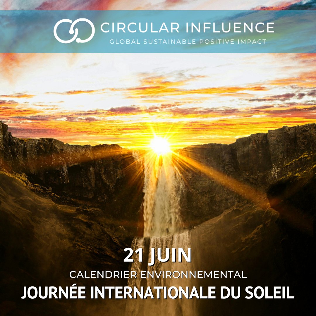 CircularInfluen's tweet image. The sun&apos;s energy, or photovoltaic energy, has been and will always be essential for our economic and social development, which is why the solstices and equinoxes are traditionally celebrated in all cultures as a symbol of the earth&apos;s fertility. 🔥

#health #sun #sustainableliving