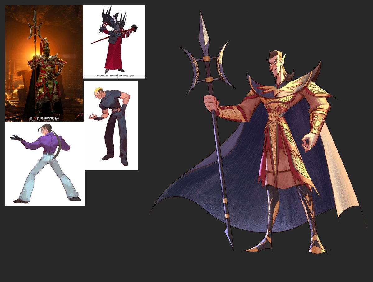 Golden-Winged Great Peng
Stylized character course assignment - Journey to the West Villians
#conceptart #illustration #art #fanart #stylized #DigitalArtist #JourneyToTheWest #characterdesign #art #ArtistOnTwitter #arttwt #digitalpainting