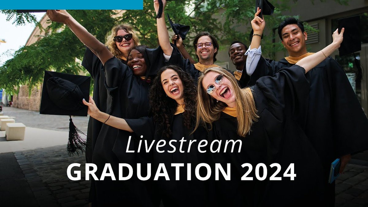 🎓 Join us 𝘁𝗵𝗶𝘀 𝗙𝗿𝗶𝗱𝗮𝘆 for CEU’s 33rd Graduation Ceremony!

The ceremony starts at 2 pm CET, and you can follow it live here ➡️ youtube.com/live/1U1LIkn9j…

#CEUGrad24