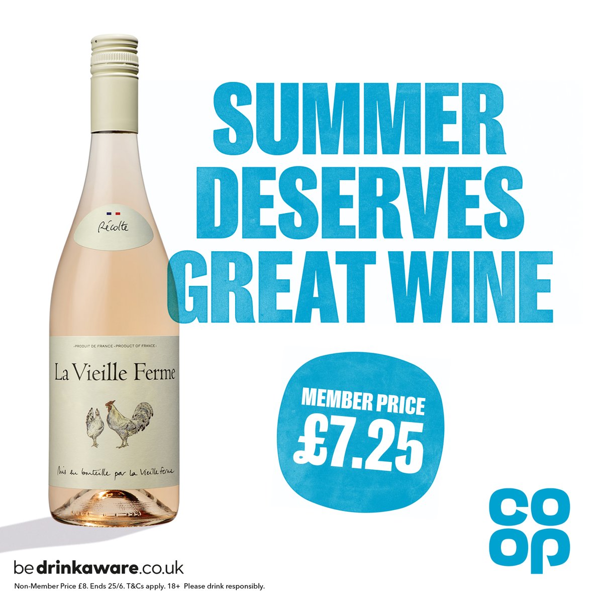 Did you know <a href="/coopuk/">Co-op</a> have an amazing selection of wines, perfect for summer 😍 
And even better, Co-op Members save more! 🍷
Find out more here 👉 coop.co.uk/products/summe…