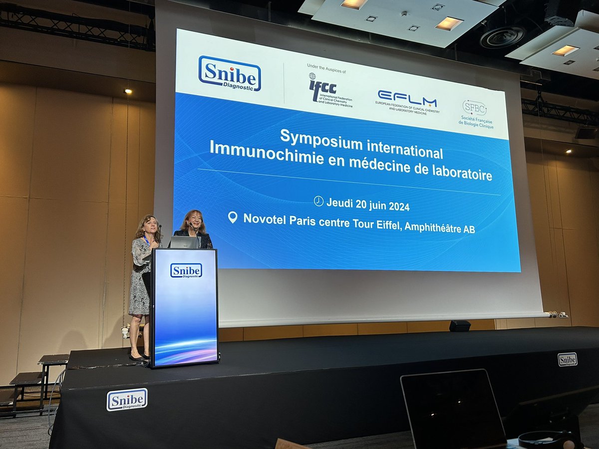 _SFBC's tweet image. Nous vous attendons nombreux ce jour à Paris ! 
Symposium International avec la présence de @_EFLM  et @IFClinChem
