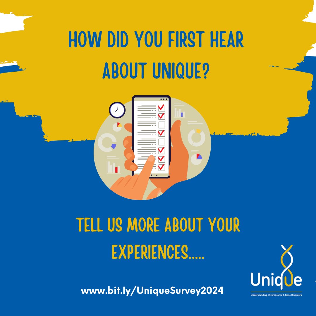 Are you a professional working in #genetics or #healthcare or a related field? How did you first hear about Unique? Please take a few moments to tell us more here.... bit.ly/UniqueProfSurv…
