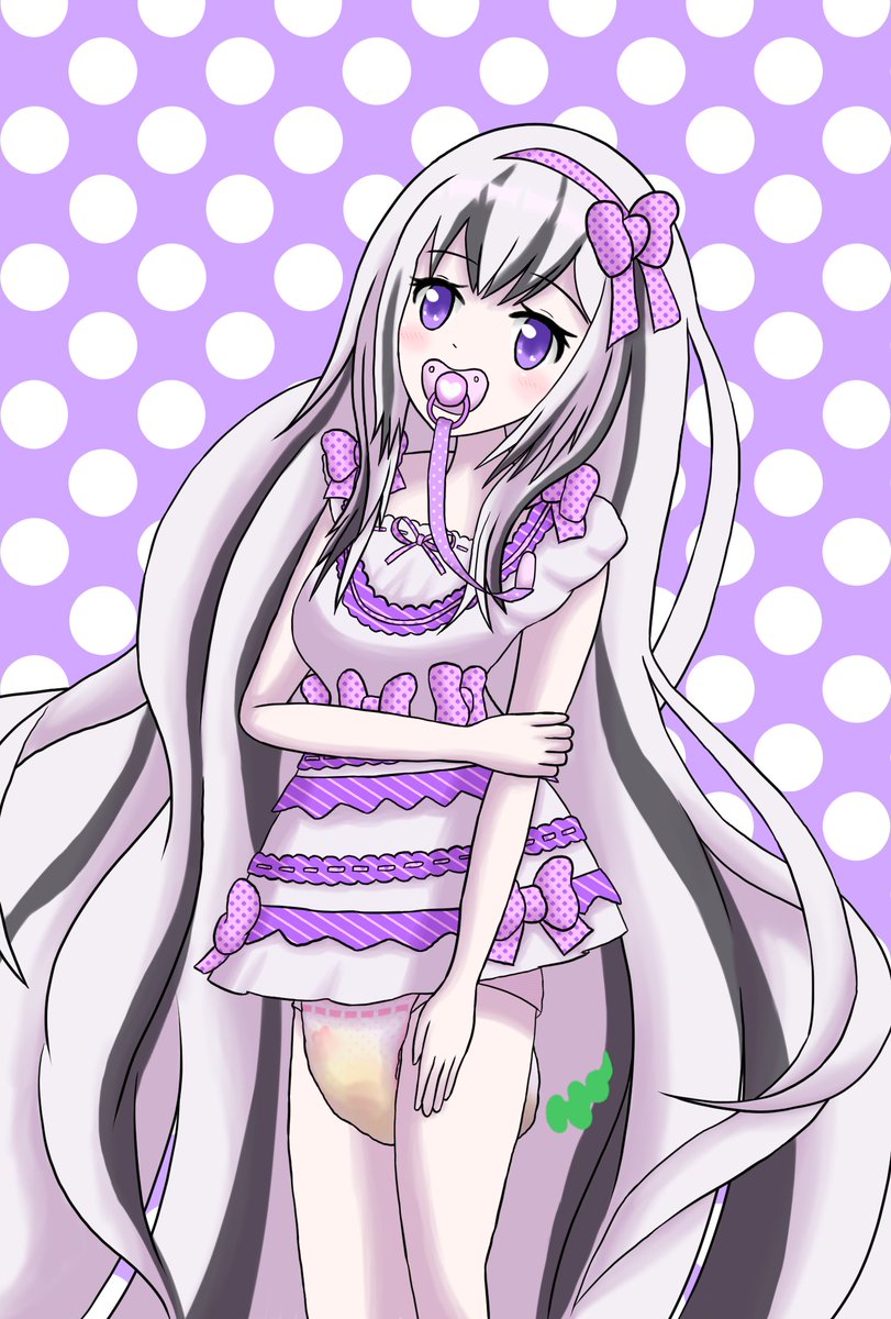 Takumi41abdl's tweet photo. Here is a girl who deserves some special pampering, Veyle! She's super cute in her diaper! Will need to make sure she gets changes on a regular basis. https://t.co/Niux3jn49d