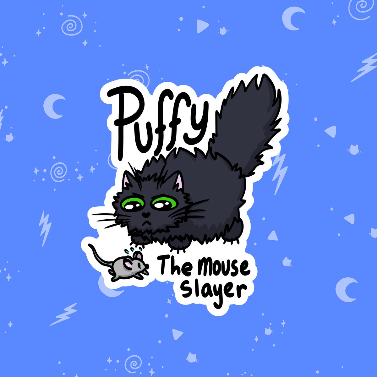 New sticker designs 🦝