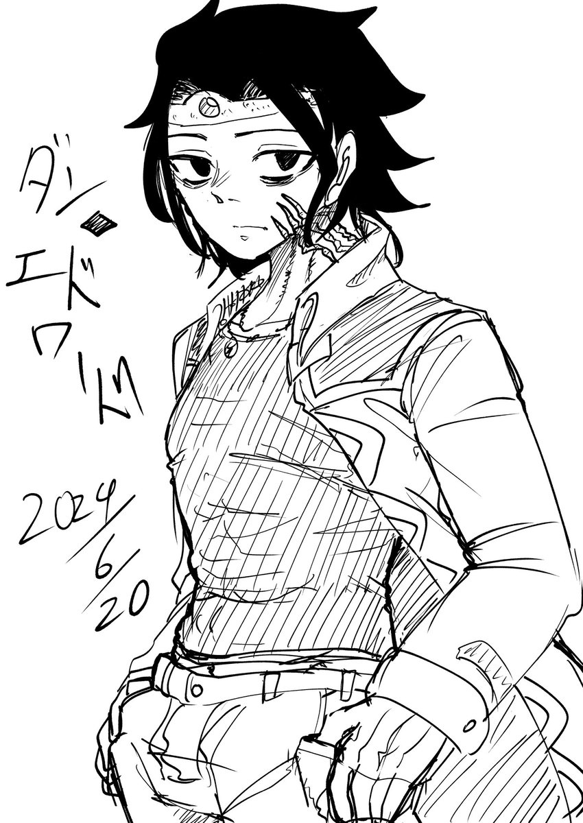 友人と絵柄変遷年表の話してたんで
昔の自分のキャラをリメイクしてたりしてた 
