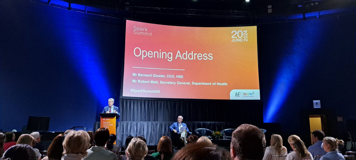 Delighted to be present at this years #SparkSummit24 with the #CAREvirtualward Donegal. #CDMDonegal