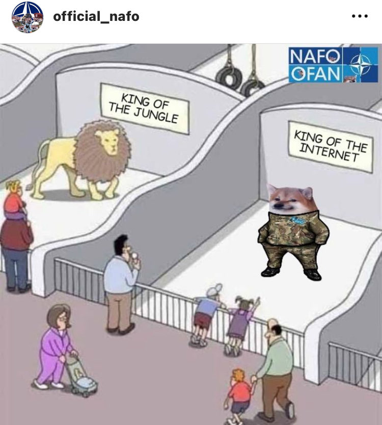 MissionArtist's tweet image. Someone said there’s now 200,000 NAFO Fellas