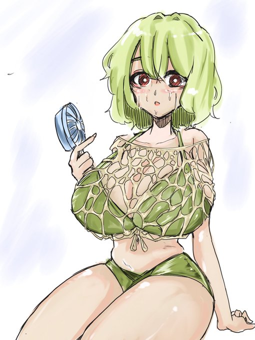 先週末クッソ暑かったのとメロンを食べたので今年初採れのゆうばりんです🌻🍈 