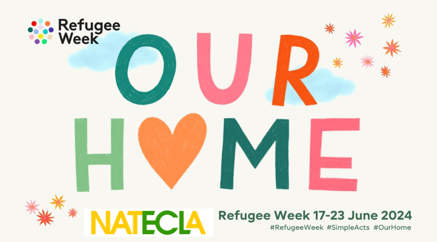 Wishing the refugee and asylum seeking seeking members of the NATECLA community a happy and prosperous #RefugeeWeek and thinking of all those across the world that we hope will seek settled sanctuary one day 🧡

#SimpleActs #OurHome