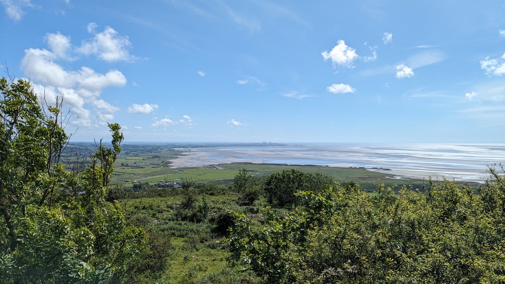 BayTech16's tweet image. Today is officially the first day of summer! (and it is starting to feel like that phew!) I took this photo recently looking over Morecambe Bay from Warton Crag ☀️