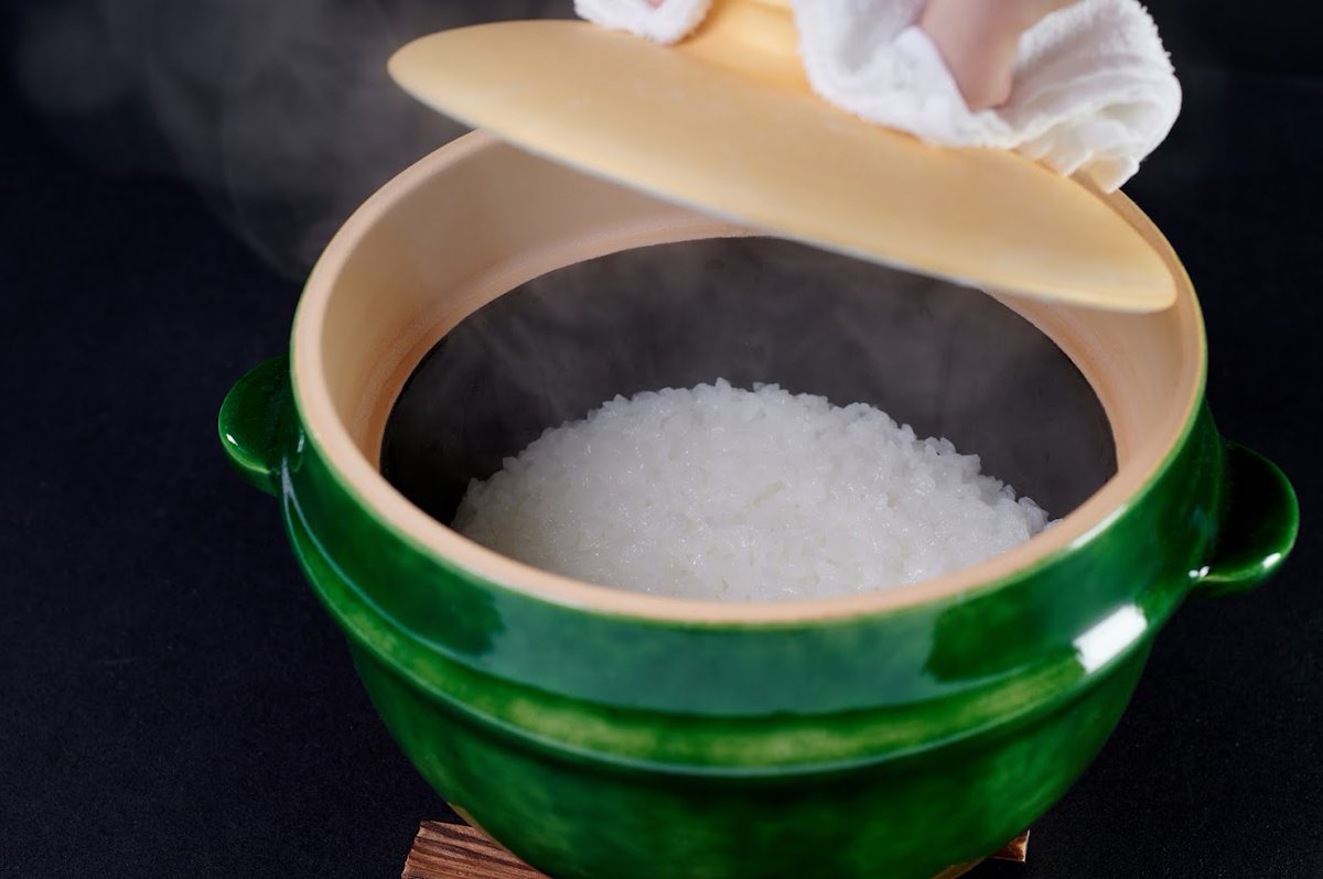 Amazon｜八代目儀兵衛 土鍋炊飯釜 「Bamboo!!」1〜2号炊き｜ご飯