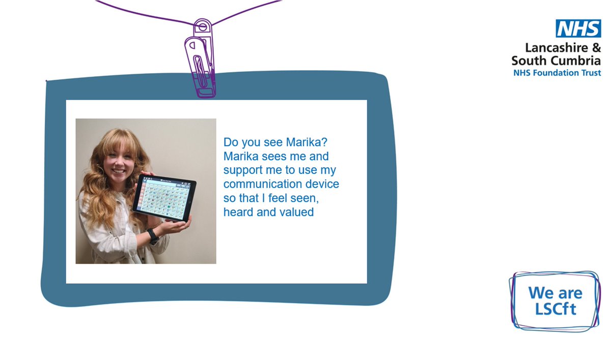 jrodgersSLT's tweet image. Do you see Marika? @WeAreLSCFT #learningdisabilityweek2024