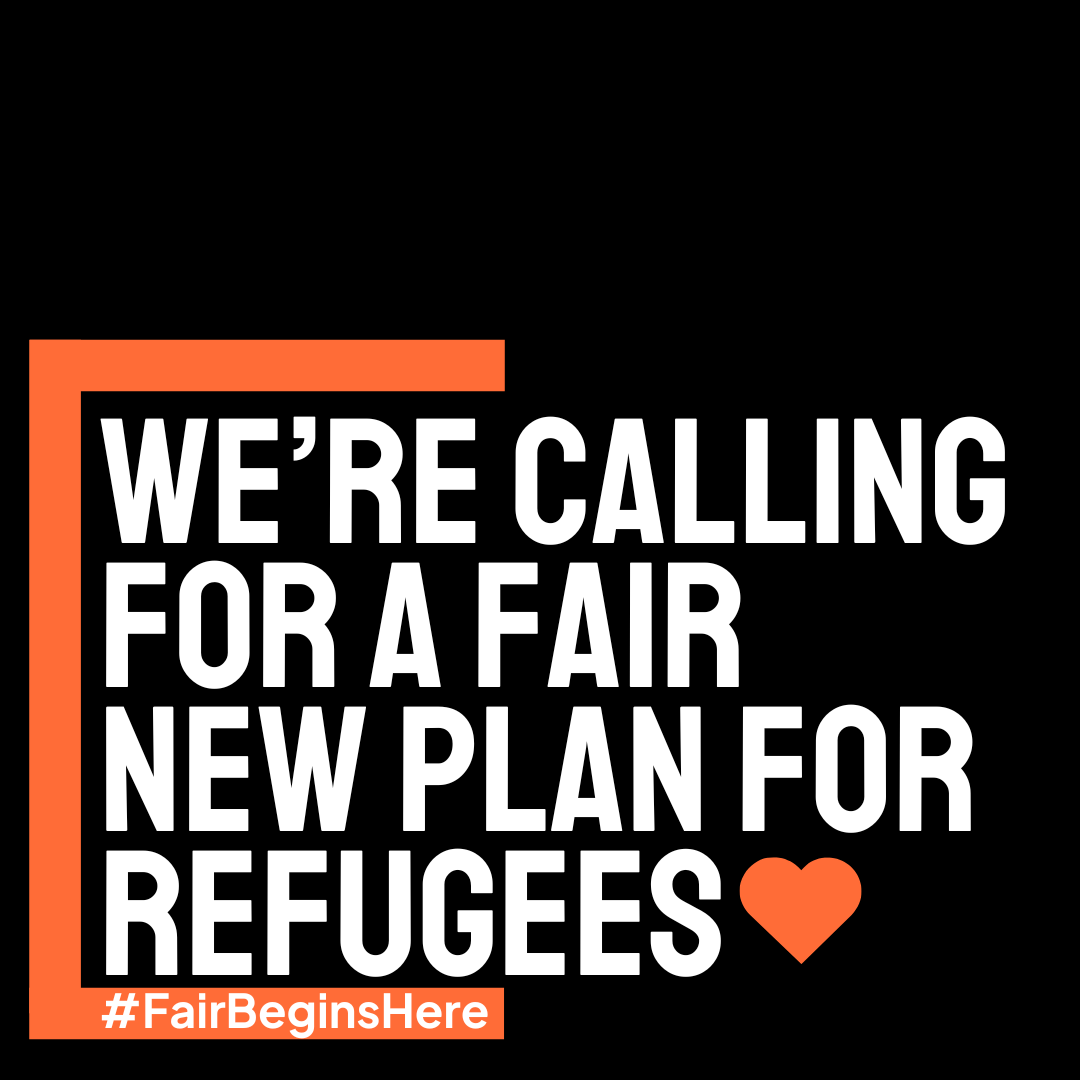 This #WorldRefugeeDay we're calling for a fair new plan for refugees - and you can too.

With a General Election around the corner, now is the time to come together to reject hostility &amp; division &amp; stand for something better. #FairBeginsHere

Get involved:
togetherwithrefugees.org.uk