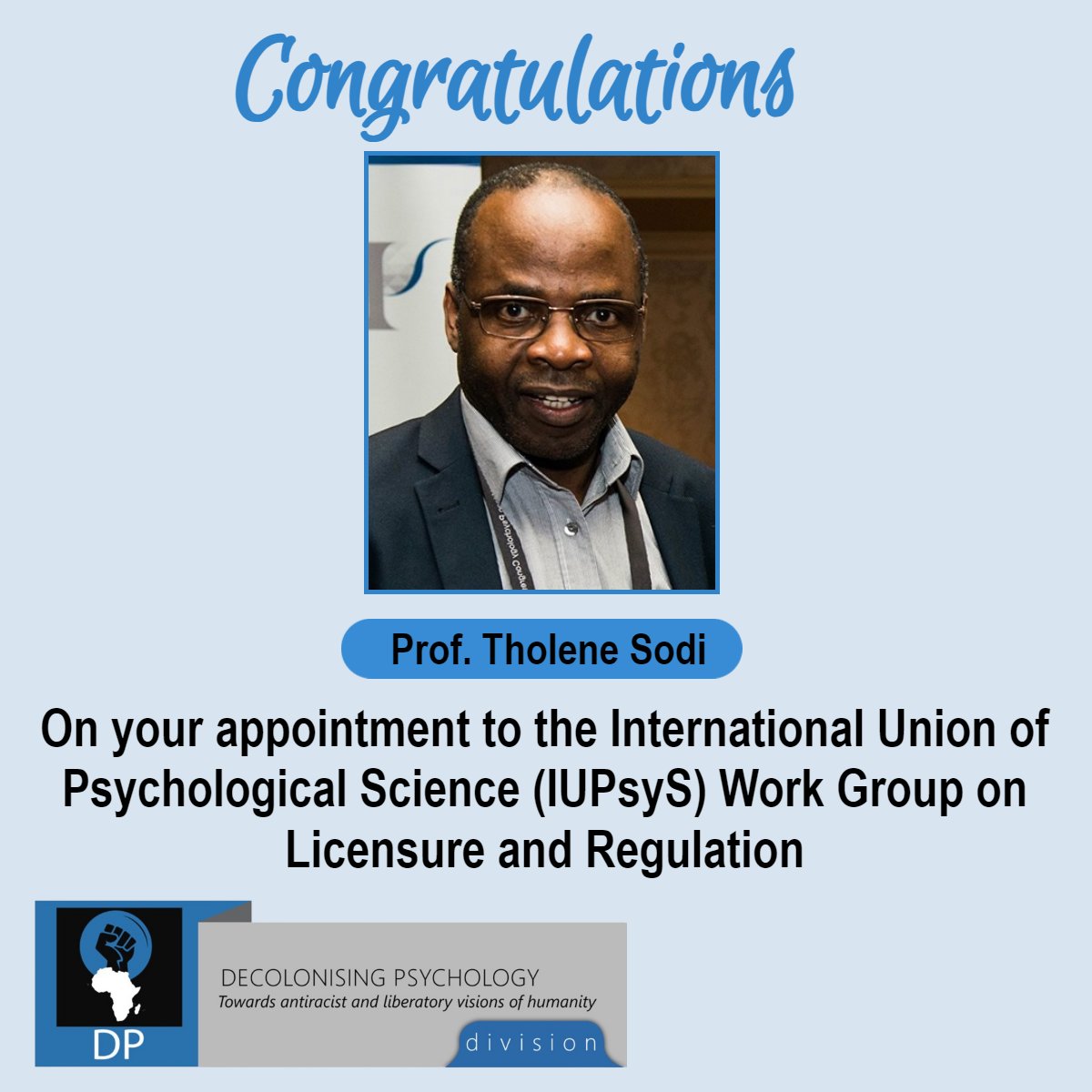 PsySSA Decolonising Psychology Division tweet media