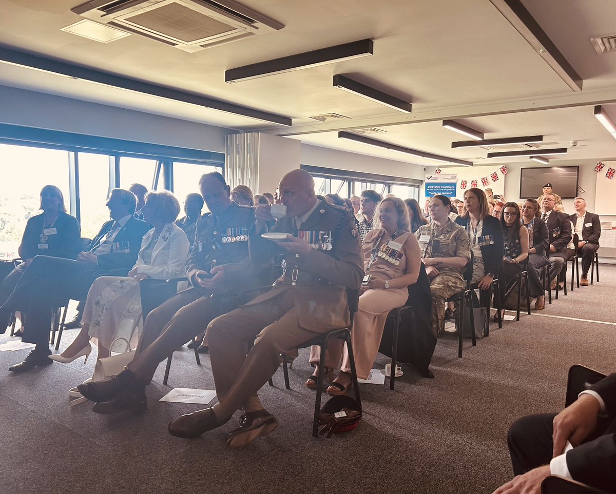 Rebecca Bennett (@bexbennett9) on Twitter photo Delighted to take part in an early celebration of Armed Forces Reserves day yesterday - a joint event between <a href="/derbyshcft/">Derbyshire Healthcare 💙</a> and <a href="/DerbyUni/">University of Derby</a>.
Great to see all aspects of the armed forces community as well as the police and fire service being represented. Delighted to take part in an early celebration of Armed Forces Reserves day yesterday - a joint event between <a href="/derbyshcft/">Derbyshire Healthcare 💙</a> and <a href="/DerbyUni/">University of Derby</a>.
Great to see all aspects of the armed forces community as well as the police and fire service being represented.