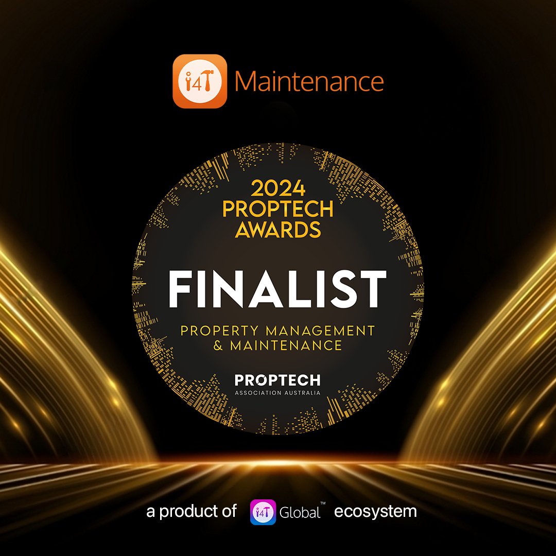 i4tglobal's tweet image. We’re stoked to share that i4T Maintenance has made it as a Finalist at the PropTech Awards 2024! 

🌟We&apos;re humbled to stand among the best and are truly grateful for this incredible honour.
#PropTech2024 #Innovation #PropertyManagement #Finalist #Awards