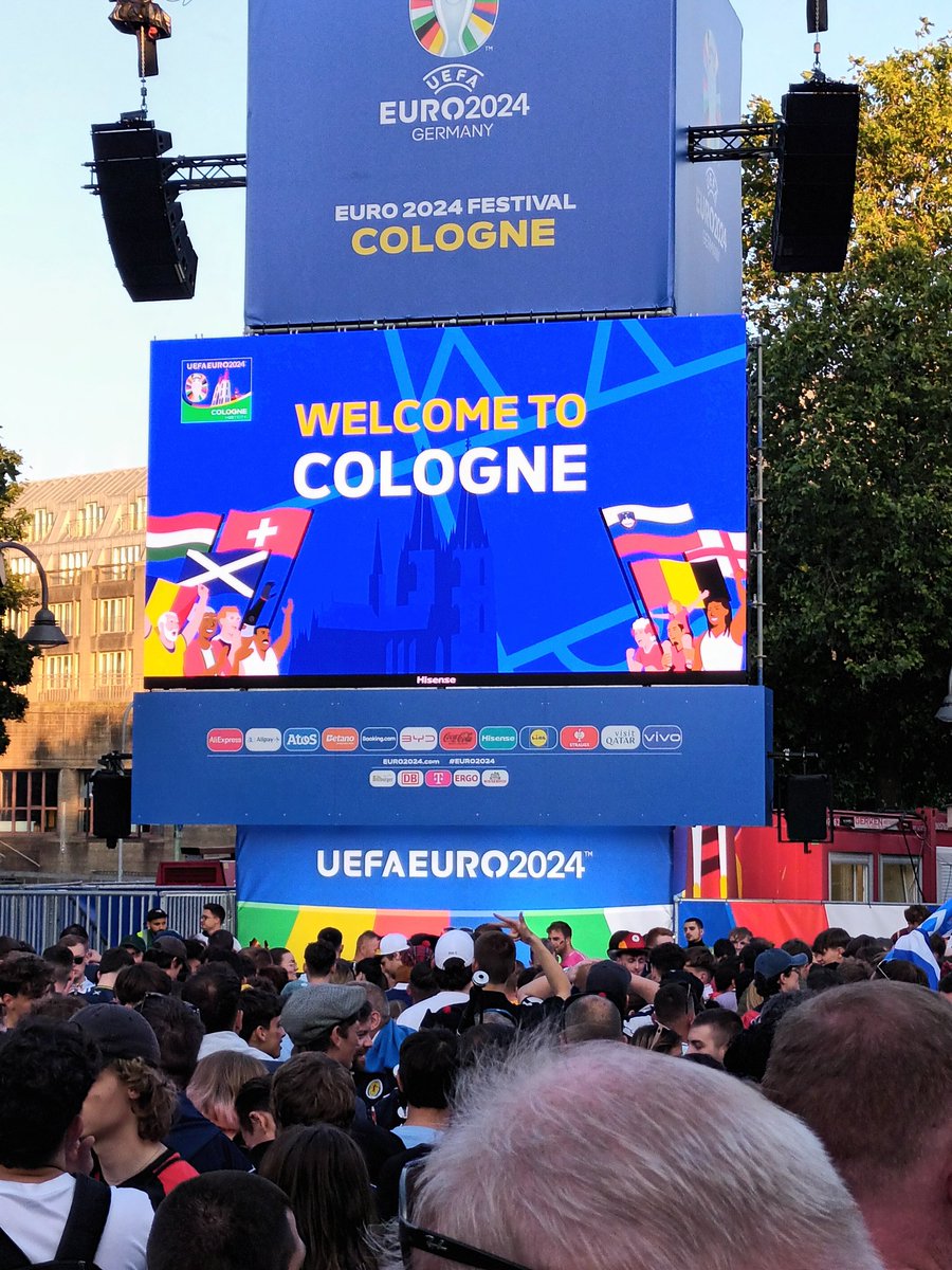 First Scotland away match yesterday. Amazing experience. I think there was more scots in Cologne than back in Scotland.