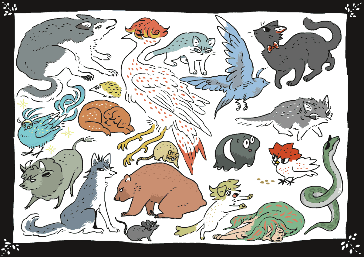 きのう載せてたペダル獣化の全体図 