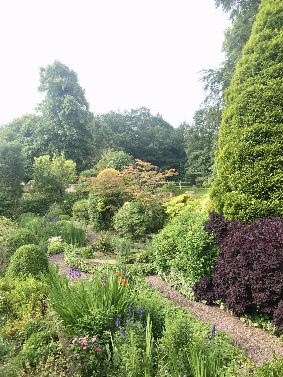 It’s been abeautiful start of the day for open garden here at Bishop’s Lodge (Thursdays 10am - 4pm).