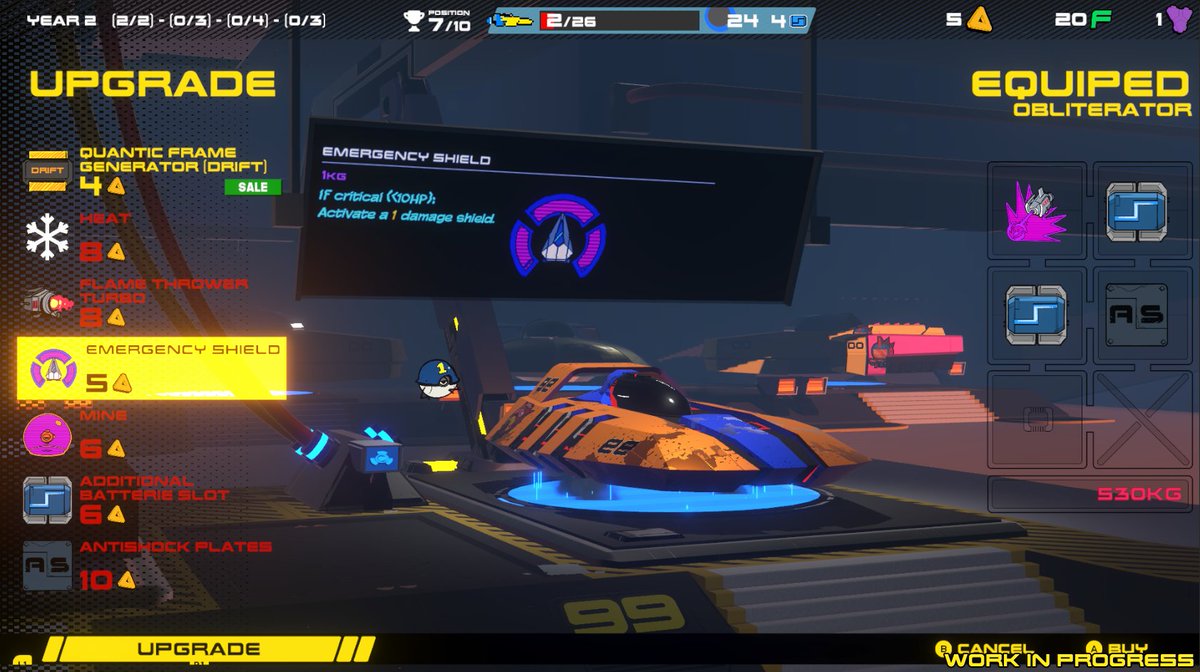 TuesdayQuest's tweet image. New screenshots hit the &apos;Number 99&apos; Steam store page! 

Still work in progress yet. But it&apos;s time to show what is under the hood about the Drifter (the car) modifications you can do during a run.

#indiegamesdevel #indiewatch #madewithunity #indiedev #racinggame