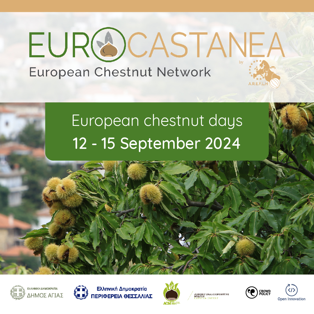 Crowdpolicy's tweet image. ✨ H Crowdpolicy στην τεχνολογική και επιχειρησιακή υποστήριξη του Eurocastanea Greece 2024.  

➡️Μάθε Περισσότερα: bit.ly/3Vt56qp 

#crowdapps #smartcities #innovation #crowdpolicy #govtech #agrifood