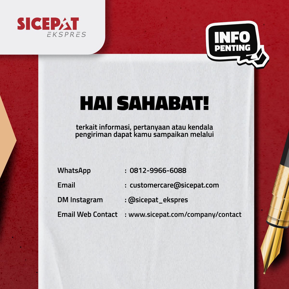 SiCepat Ekspres tweet media