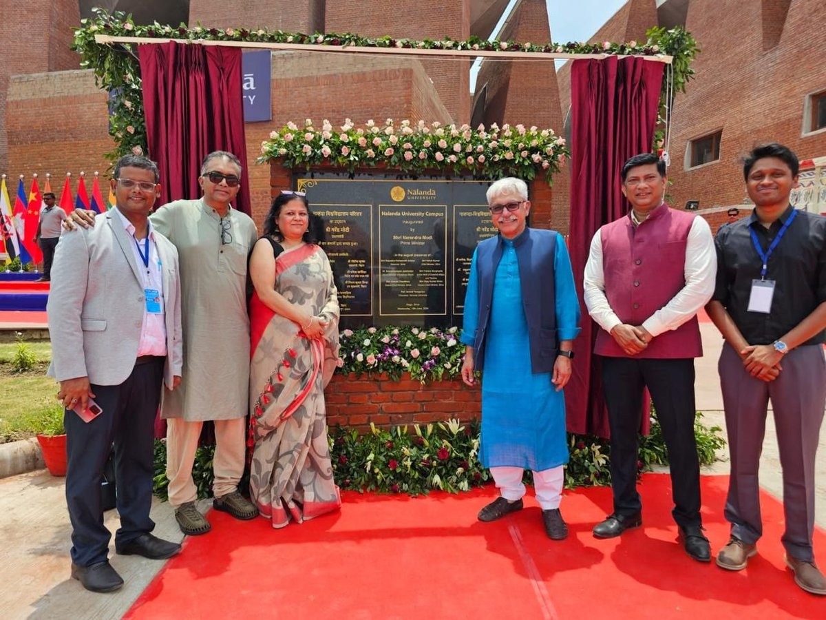 Congratulations <a href="/nalanda_univ/">Nalanda University</a> for the inauguration of the #netzero &amp; #green campus by Hon'ble PM Shri <a href="/narendramodi/">Narendra Modi</a> today. <a href="/usaid_india/">USAID India</a> is extremely proud of its long-standing partnership with <a href="/nalanda_univ/">Nalanda University</a> and the opportunity to provide technical assistance for net zero design.