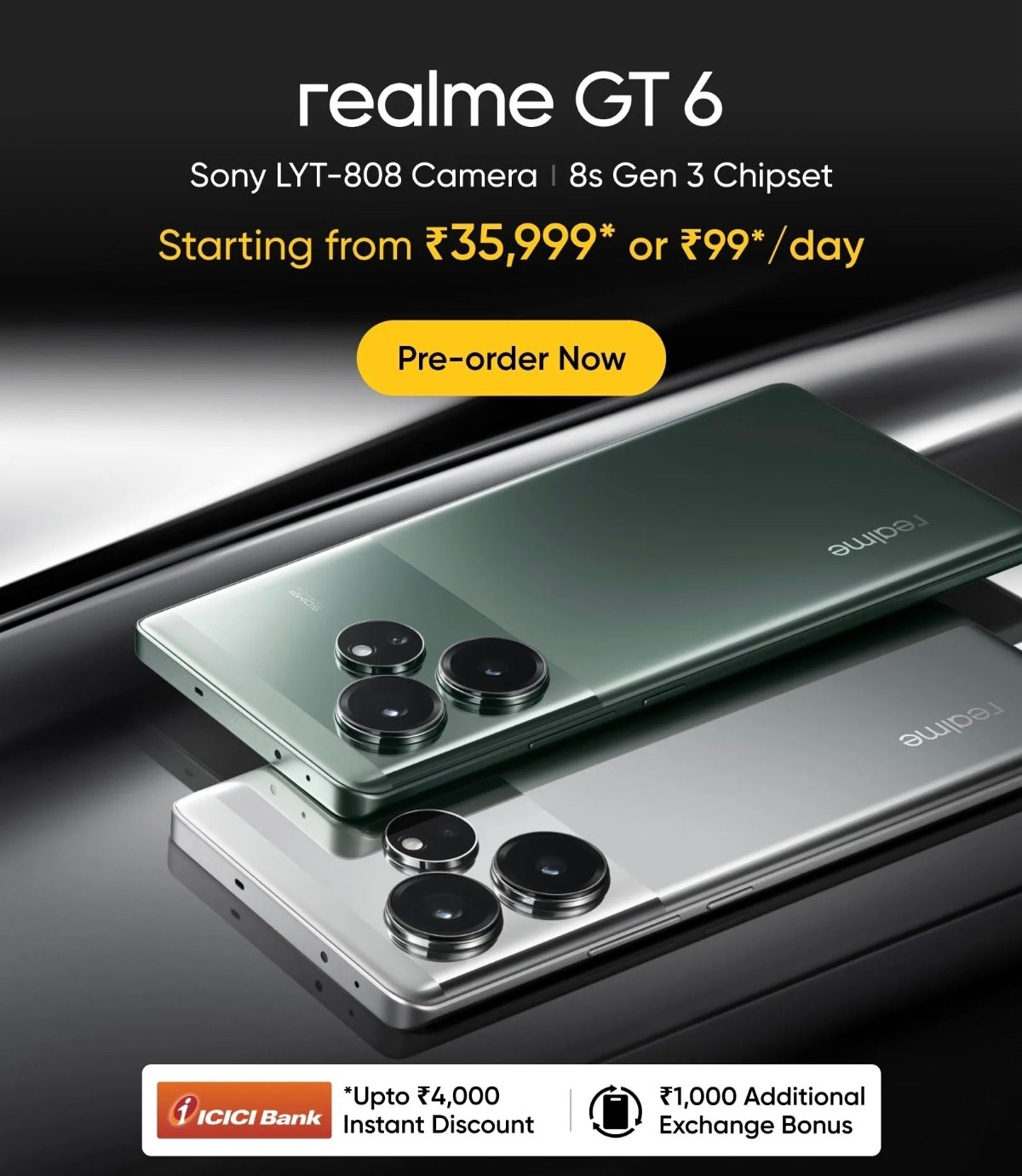 Realme GT 6 launched in India