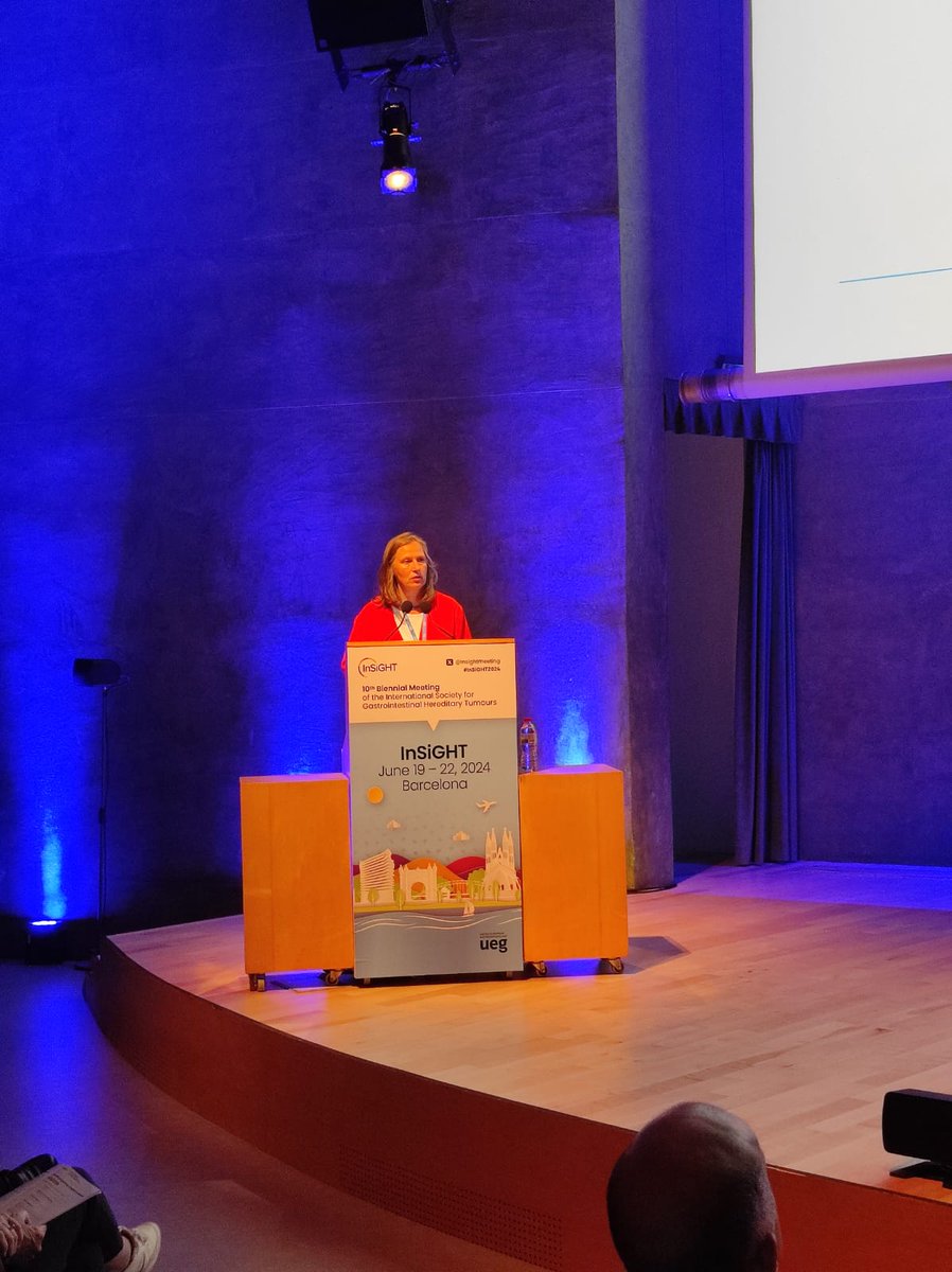 insightmeeting's tweet image. 🌟 Today we open day 2 of #InSiGHT2024 with Marjolijn Ligtenberg, one of the directors of the conference. 
The specialist in internal medicine and cancer genetics inaugurated the event with her presentation 🧬 &quot;New Genetic Aspects of Lynch Syndrome&quot;