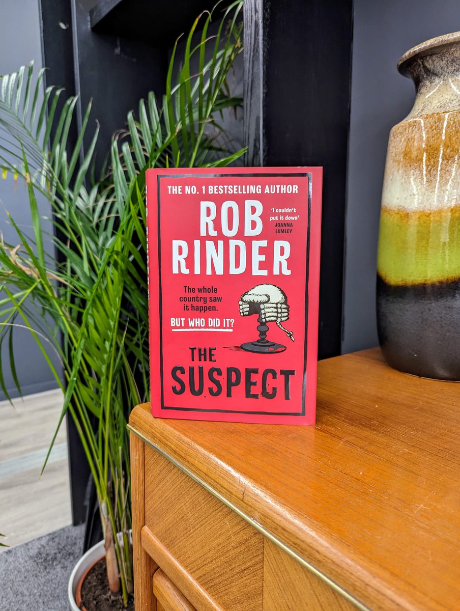 Happy Publication Day to <a href="/RobbieRinder/">Rob Rinder</a> and his second novel #TheSuspect 👨‍⚖️

When the UK’s favourite TV presenter is murdered live on air, all the evidence points to one suspect … but who really did it?

Available to buy in-store and online today!