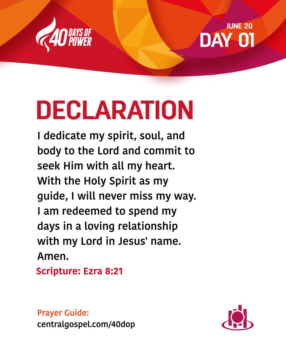 MensaOtabil's tweet image. You will never miss your way
#40DaysOfPower
#WeAreICGC