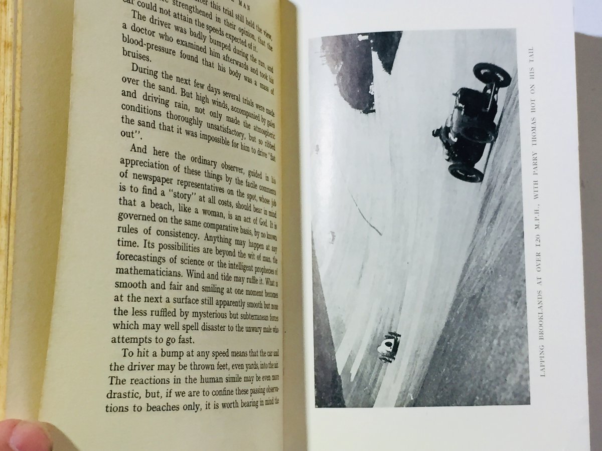 SimonLewisBooks's tweet image. KAYE DON THE MAN 1935 biography of Brooklands lap record holder, Ards TT winner, land &amp;amp; water speed record contender. First one I've seen in 39 yrs &amp;amp; has a jacket. Now on eBay ebay.co.uk/itm/3154506769…  #brooklands #Sunbeam #bugatti #landspeedrecord #waterspeedrecord #motorsport
