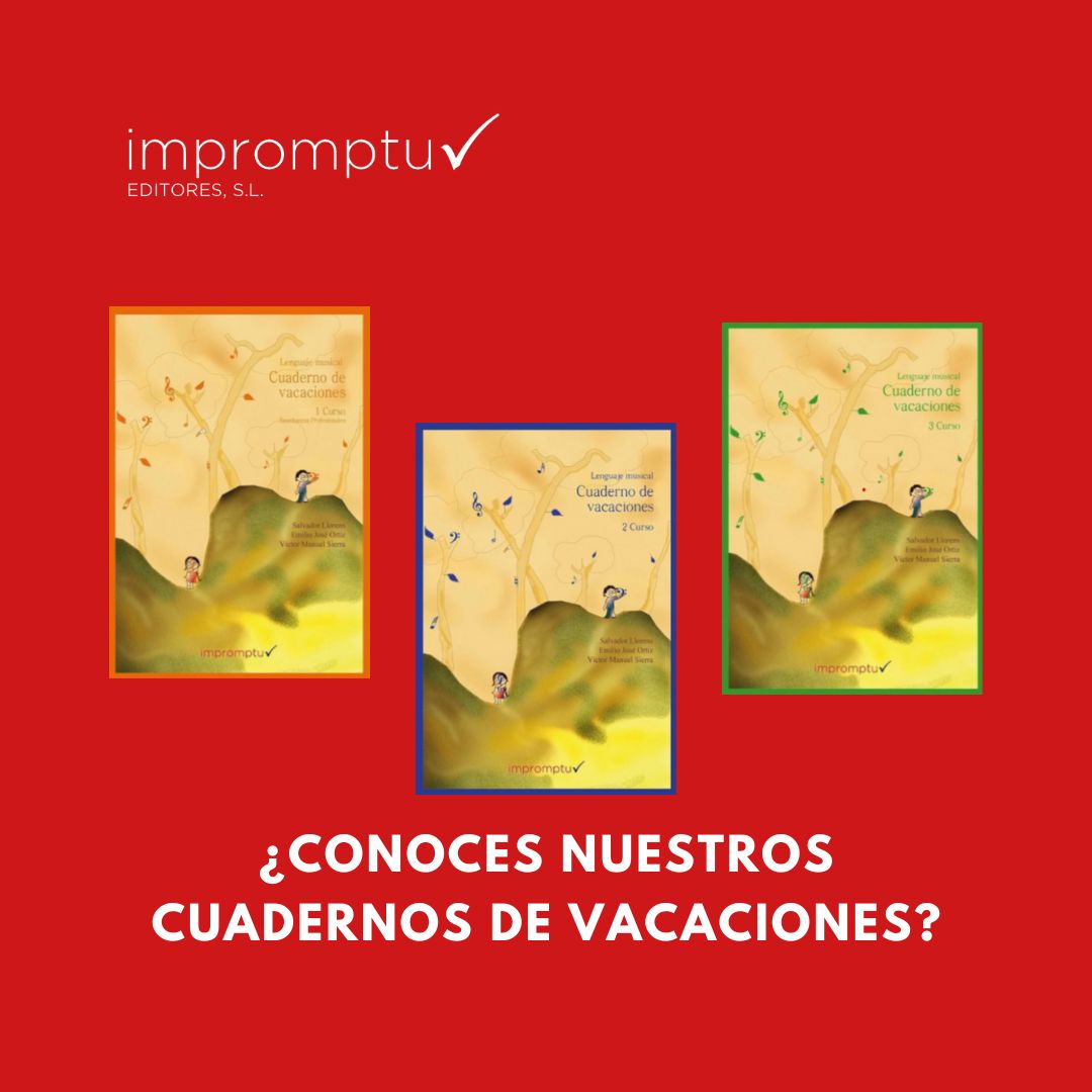 ImpromptuEditor's tweet image. ☀️Casi sin darnos cuenta ha llegado el verano. Un momento ideal para que los alumnos  afiancen lo aprendido durante el curso con nuestros Cuadernos de Vacaciones, un material didáctico y entretenido adaptado a los distintos niveles.
🛒Disponible en nuestra web