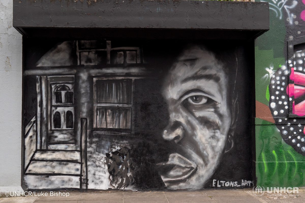 Introducing our Refugee Week 2024 mural in Waterford!

An Irish artist was paired with an artist with a refugee background, to create an artwork inspired by this week’s theme of ‘Home’.

Don’t underestimate the power of solidarity - do something to show you're #WithRefugees.