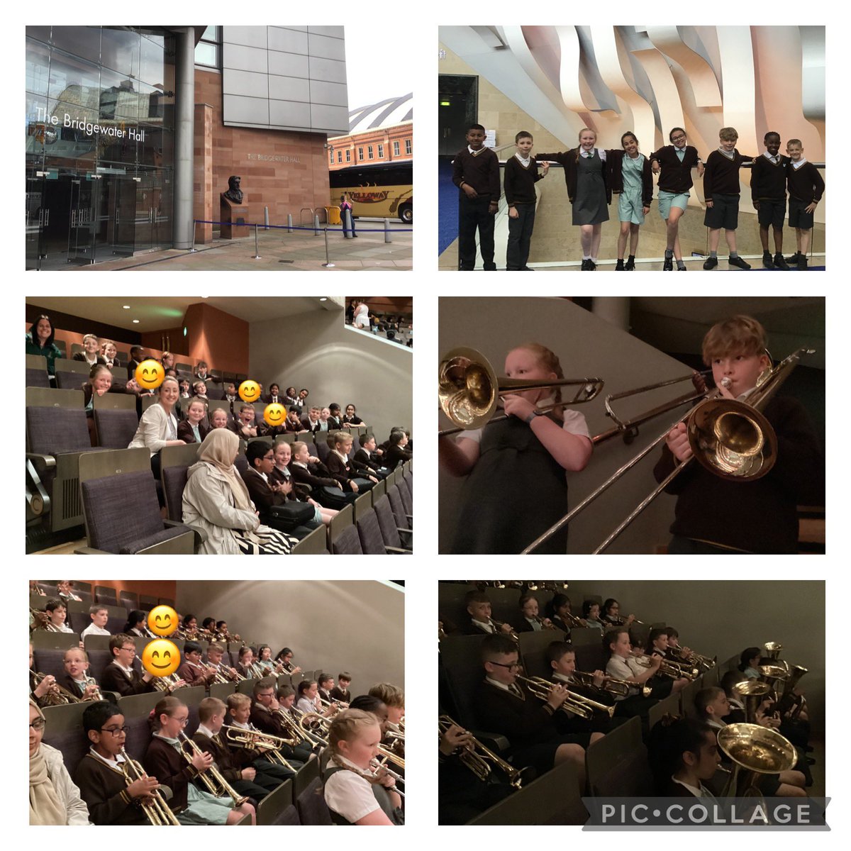 Year 4 had a fabulous time at the Halle yesterday🎶🎺 #stherbertsmusic