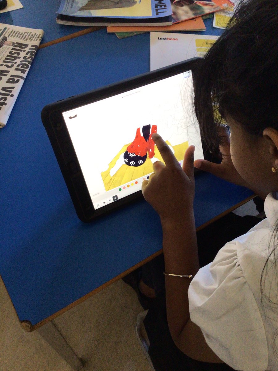 Digital art activity in Year 2 for our <a href="/Curriculum_USP/">Curriculum with USP</a> Art Festival!