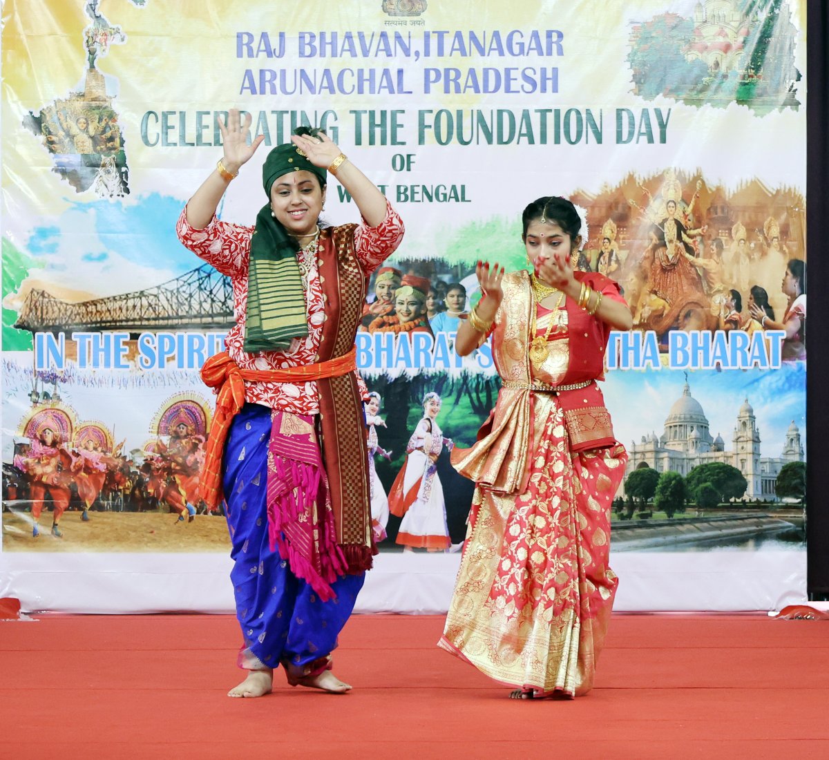GovParnaik's tweet photo. In the spirit of ‘Ek Bharat Shreshtha Bharat’, celebrated the foundation day of West Bengal along with the people of West Bengal residing in the State with traditional Bengali fervor and traditions. https://t.co/QK4k8VVuM0