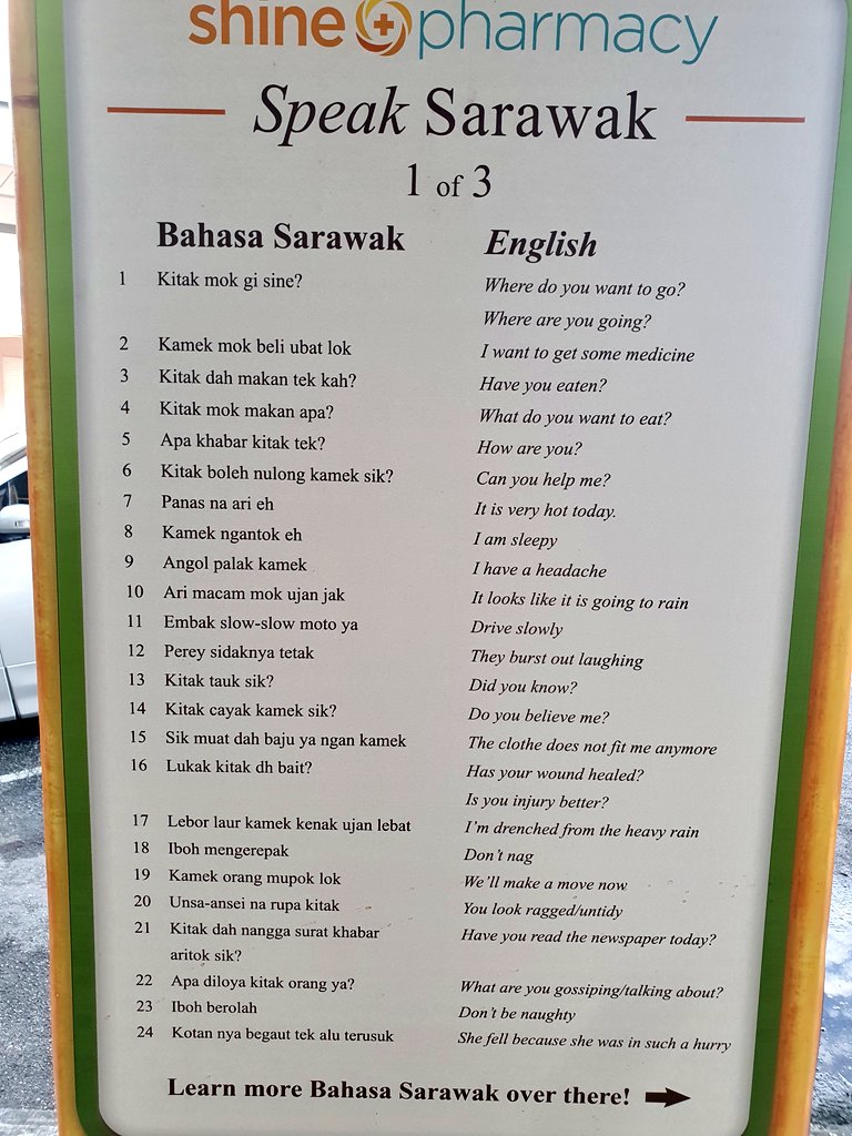 Bahasa Sarawak 101