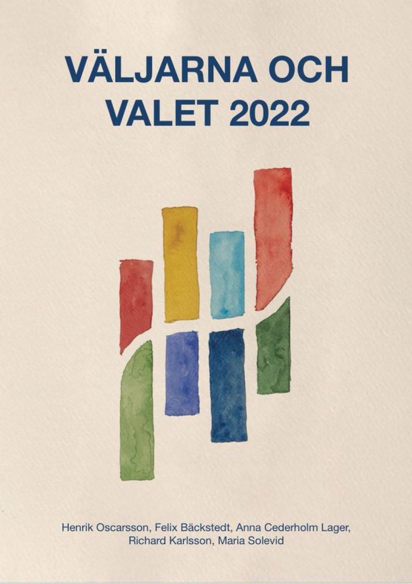 Ny bok om svenskt väljarbeteende 1956-2022 från Valforskningsprogrammet! Ladda ned eller beställ från gu.se/valforskning. Dela gärna till alla som är intresserade av forskning om val, opinion och demokrati!