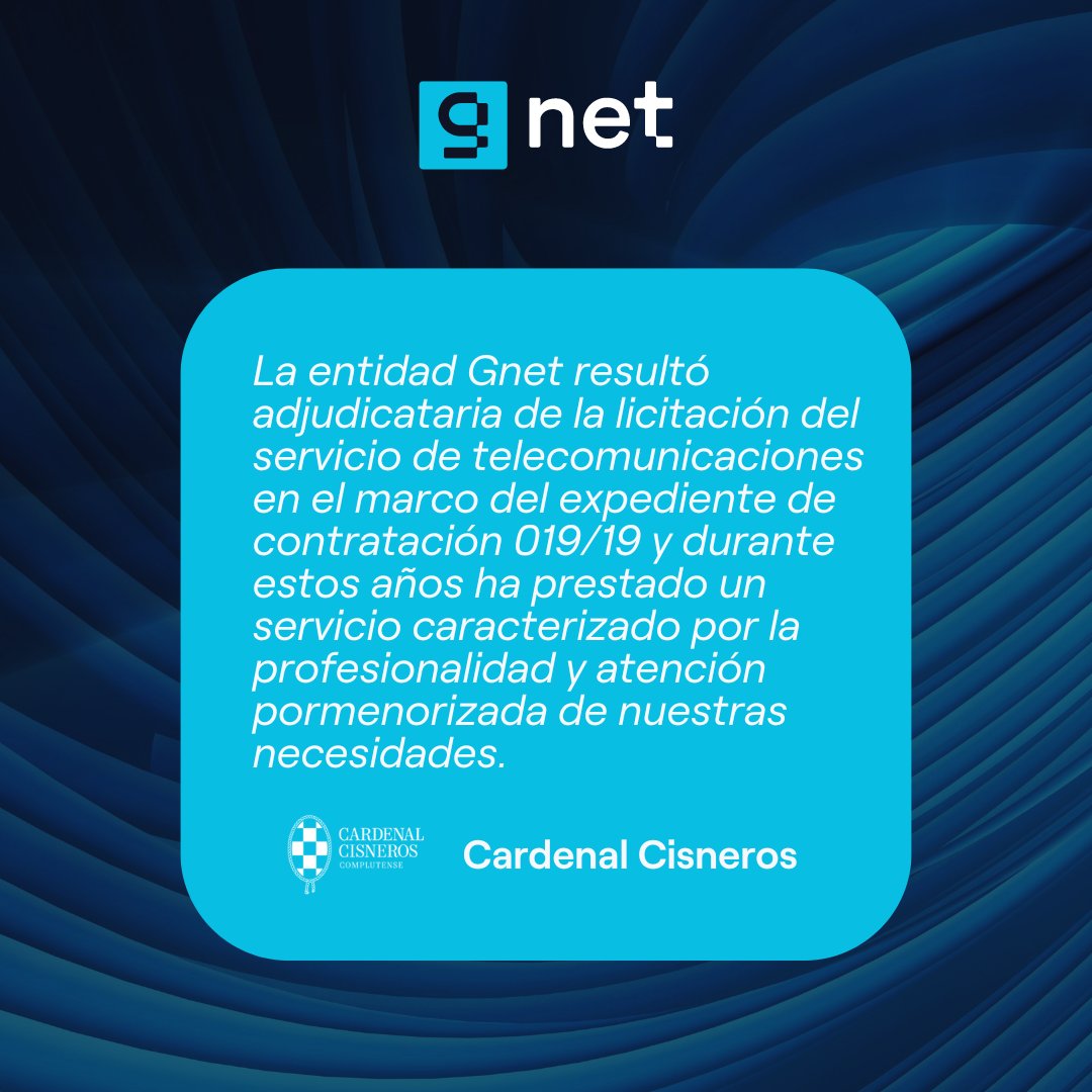 GNET tweet media