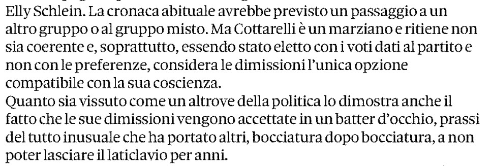 Marziani e altrovi della politica in tempi di scene indecorose. Con la nobile penna di <a href="/orioli_alberto/">Alberto Orioli</a> 

<a href="/CottarelliCPI/">Carlo Cottarelli</a> oggi sul <a href="/sole24ore/">IlSole24ORE</a> 
#ritaglietti