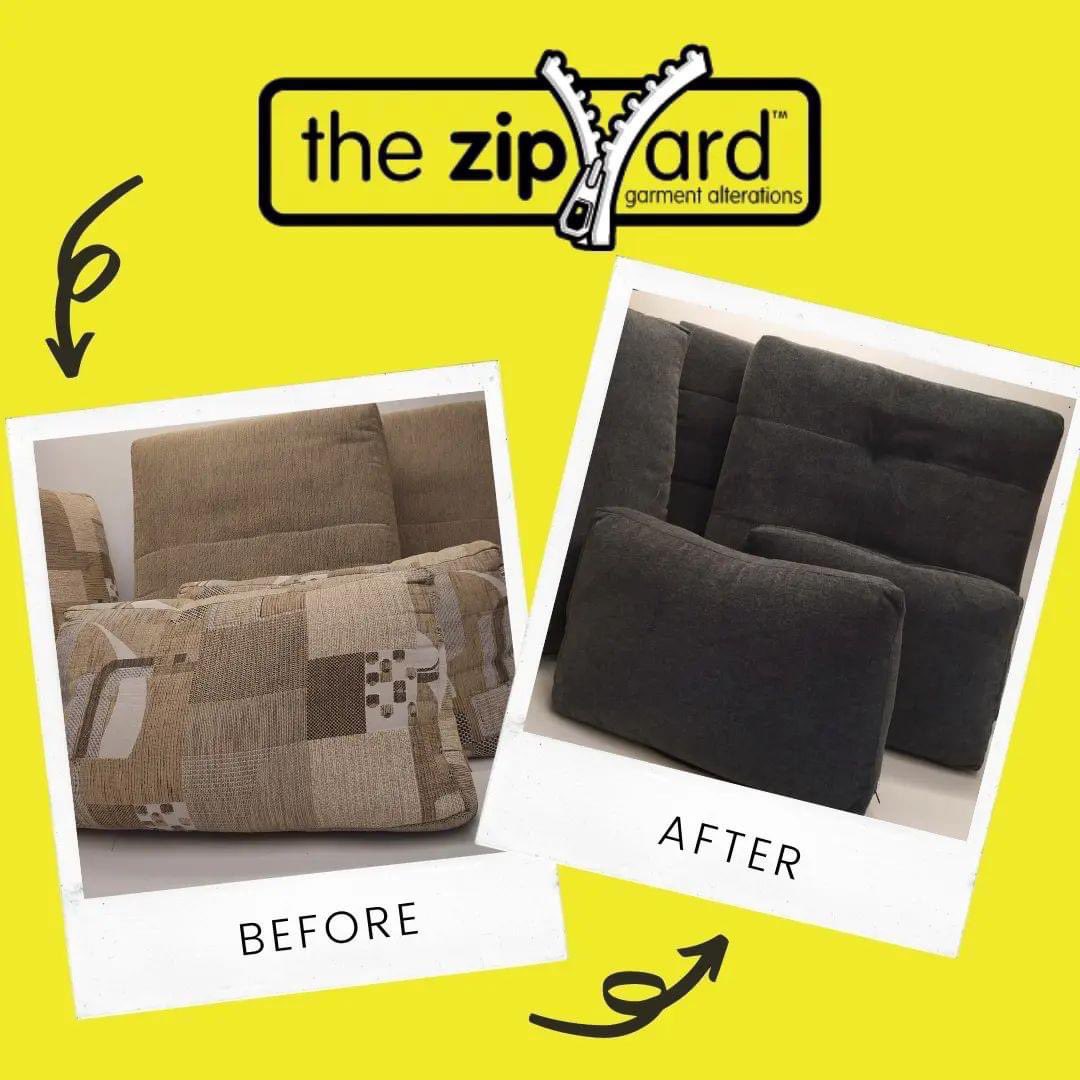 TheZipYard_IRL's tweet photo. Transform the look of your sofa with custom-made sofa cushion covers 💛

#cushions #upholsteredfurniture #upholstery #homefurnishings #thezipyard #alterations #homealterations https://t.co/R5h3XEqvgU