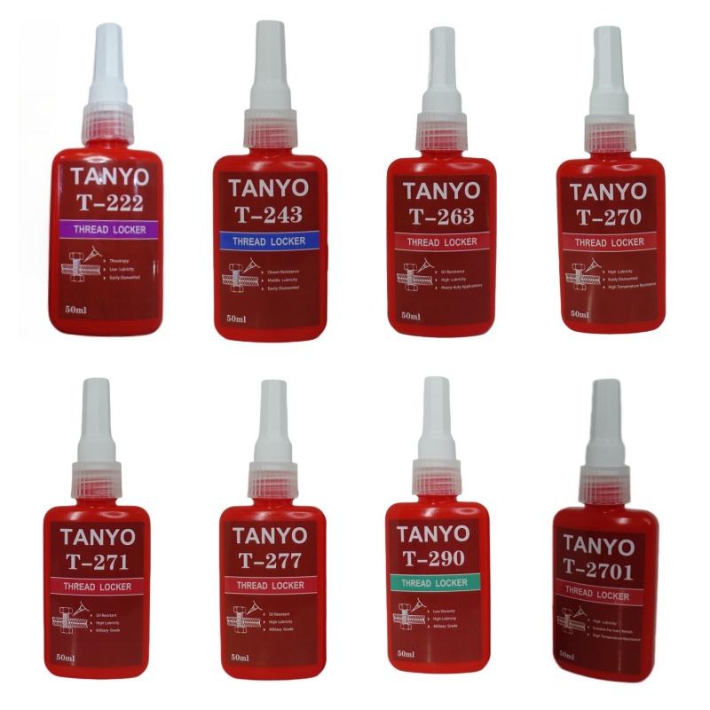 tyfastener's tweet image. We have a new thread sealant specifically for screw loosening problems, with a capacity of 50 ml.

And there are a variety of specifications available for you to choose from.
#threadsealant #threadlocker #lockeradhesive  #nutadhesive  #AnaerobicGlue
#AnaerobicAdhesive
