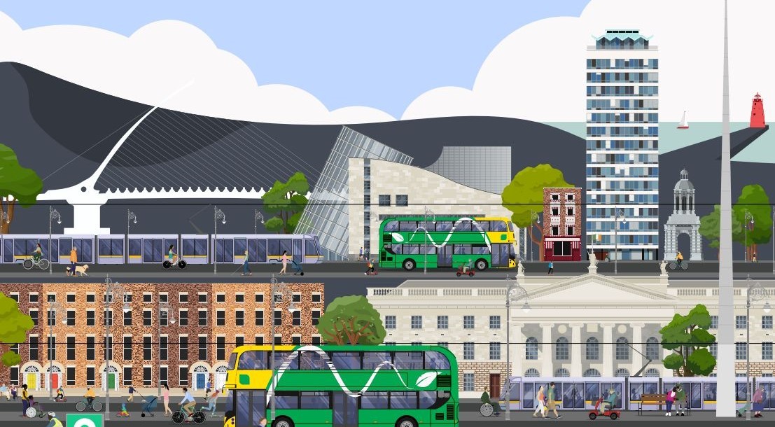 One of our MSc Transportation Engineering students conducting a survey on active transportation in  Dublin City Centre for her research project. Could you please take about  10 minutes to complete this web-based survey forms.office.com/Pages/Response…
