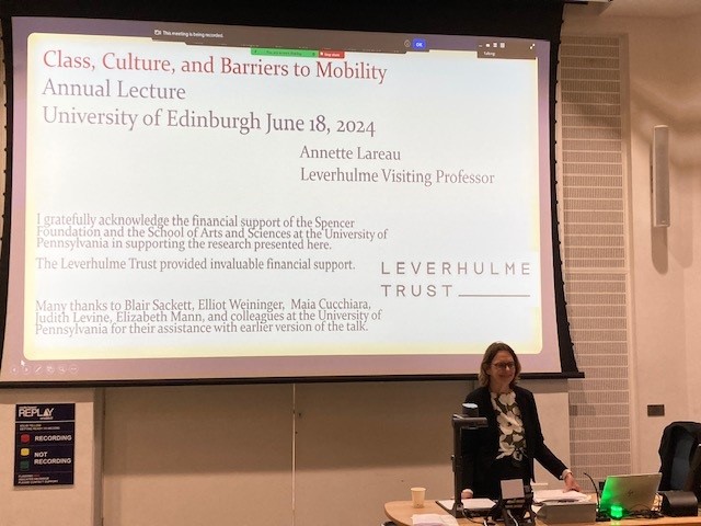 Advanced Quantitative Research in Education Hub (@aqrie_hub) on Twitter photo We had two fantastic days with Annette Lareau! Our PhD students at <a href="/MorayHouse/">Moray House School of Education and Sport</a> learnt a great deal during her methodological workshop and we enjoyed hearing about Annette’s research during her Leverhulme lecture ‘Class, Culture and Barriers to Mobility’. Many thanks Annette! We had two fantastic days with Annette Lareau! Our PhD students at <a href="/MorayHouse/">Moray House School of Education and Sport</a> learnt a great deal during her methodological workshop and we enjoyed hearing about Annette’s research during her Leverhulme lecture ‘Class, Culture and Barriers to Mobility’. Many thanks Annette!
