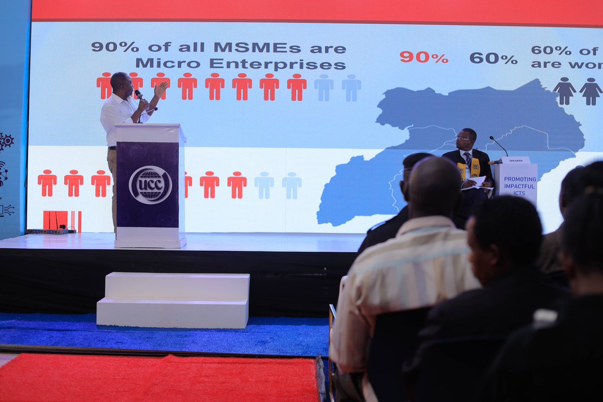 ConsumerUCC's tweet image. “The government of Uganda is working hard to make sure that the prices of good smartphones are made affordable to the people of Uganda as another way to improve communication” remarked the Minister of ICT Dr.Chris Baryomunsi during the now ongoing Communications Consumer