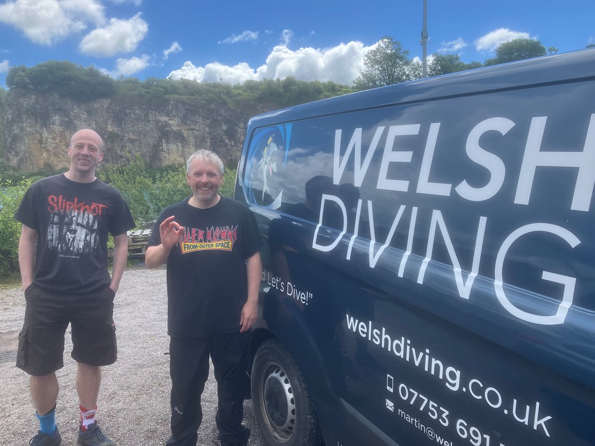 WelshDiving1's tweet photo. CONGRATULATIONS over the last fortnight or so to Dave, Bleddyn and Daoud who are now PADI Open Water divers! Also Mike, Georgia and Rhys who completed the first dives of their PADI Open Water course! Also Dave for successfully completing the first part of his PADI Rescue course! https://t.co/jhYdxHSHUF